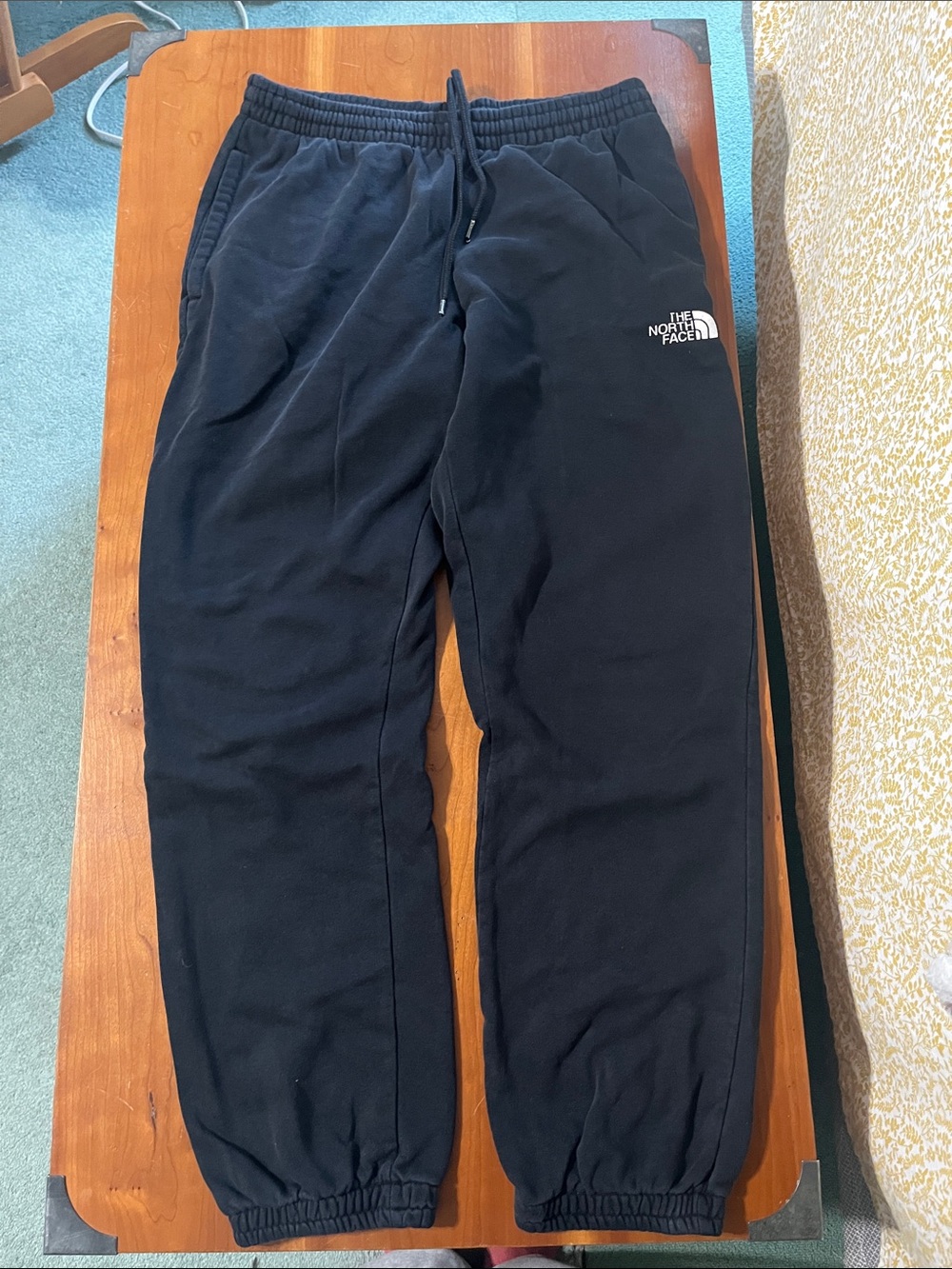 The North Face Black Men's Jogger Sweatpants with Logo